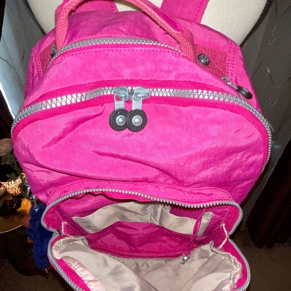 Pink Kipling Backpack - Picture 6 of 7